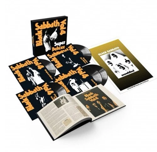 BLACK SABBATH: VOL 4 IV SUPER DELUXE VINYL BOX SET  NEW!  MINT!  SEALED!