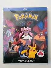 Pok mon XY Mega 3-Movie Collection With Slipcover  Blu-ray 