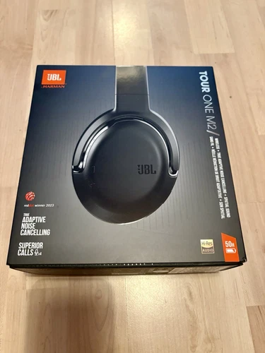 JBL Tour One M2 Over-Ear Noise Cancelling BT Headphones - Black