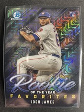 James, Josh - 2019 Bowman Chrome Mega Box - ROY Favorites