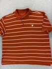 Texas Longhorns Stitched Logo S/S Campus Polo Shirt (Men's 4XL) Orange