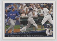 2009 Topps League Leaders Josh Hamilton Justin Morneau Miguel Cabrera #176 2u3