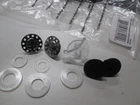 FOX RACING HELMET VISOR PEAK REPLACEMENT SCREW KIT - FITS ALL MX MODELS
