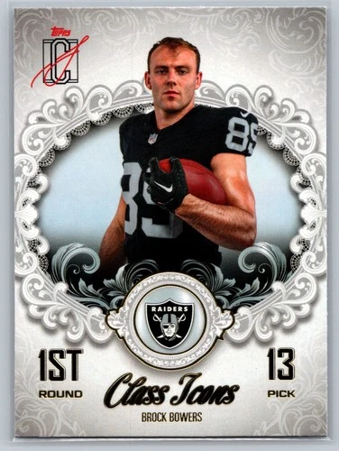 2025 Topps Signature Brock Bowers Base (RAW)