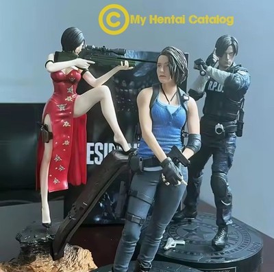 3pc Resident Evil Figure Set Anime Figure Lot Re4 Ada Leon Jill Valentine Figure