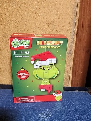 Brickcraft Grinch Decoration Brick Building Kit (141-Plastic Piece Set) -sealed