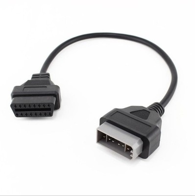 OBD1 to OBD2 Connector Adapter 14 Pin Convert Cable Diagnostic Tool for Nissan