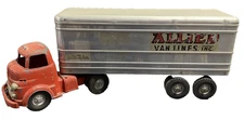 Vintage 1950s Wyandotte Allied Van Lines Moving Truck and Trailer