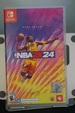 NBA 2k 2024 Kobe Bryant Edition For Nintendo Switch Used Perfect Condition