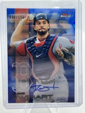 2016 Topps Finest - Autographs Blake Swihart #FA-BS Blue Refractor /150 A53