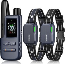Shock Collar for 2 Dogs 4200ft Remote Training Collar IPX7 Waterproof 4 Modes