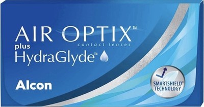 Air Optix Plus HydraGlyde 1x6 Stück - Alcon Monatslinsen Kontaktlinsen OVP -6,00