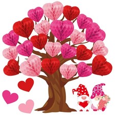 50Pcs Valentine's Day Bulletin Board Set Classroom Decoration 3 Colors Heart Hon