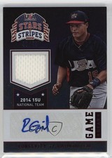 2015 Stars and Stripes Game Gear Longevity Signatures 41/49 Raymond Gil Auto 7c2