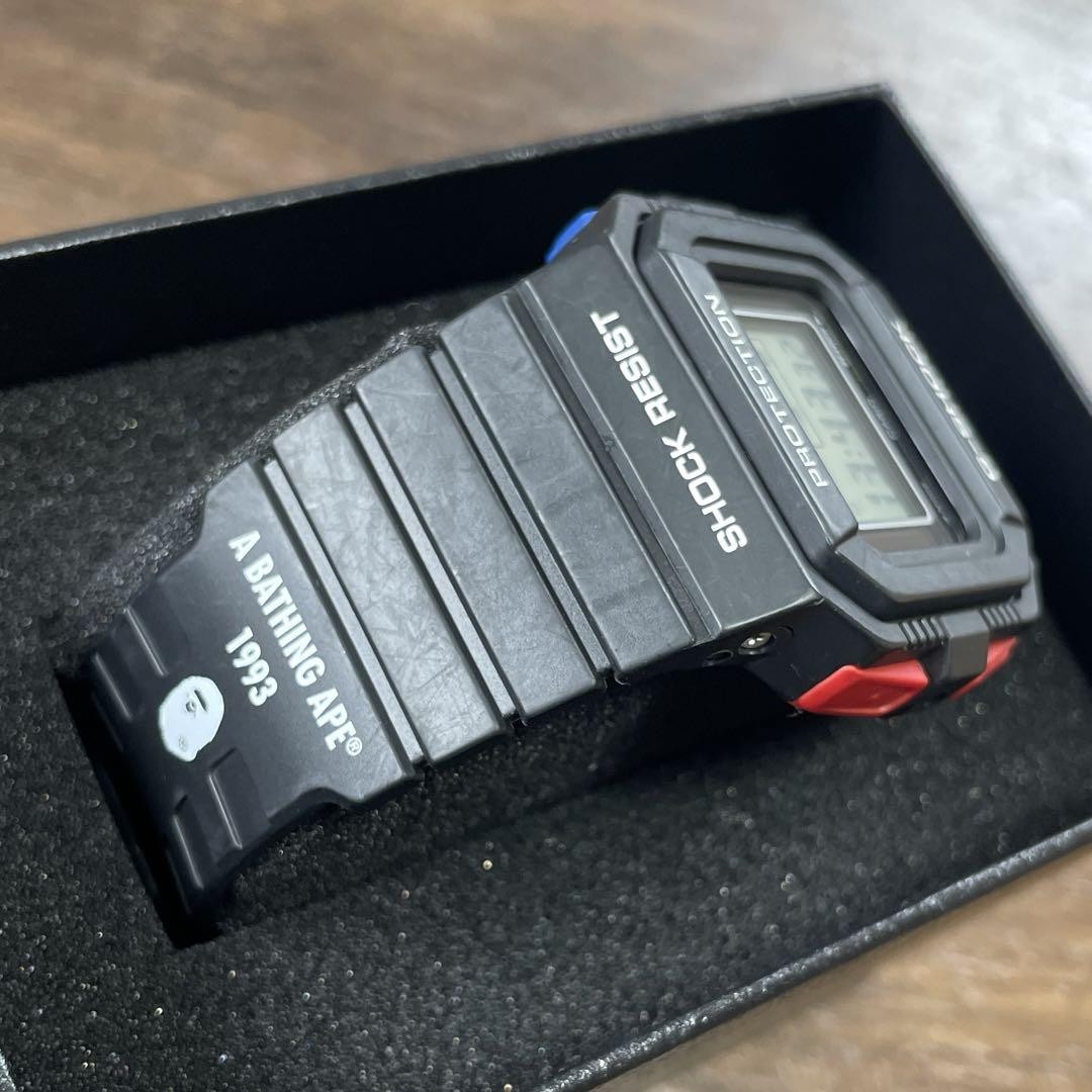 Casio G-Shock G-5500 Bape Bathing Ape Quartz Used No Box | eBay
