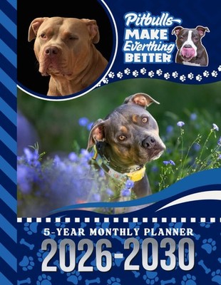 5-Year Monthly Planner 2026-2030: Dated Large / 60 Month Agenda / With Notes Pag