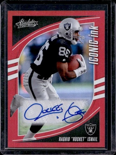 2025 Panini Absolute Raghib “Rocket” Ismail Red (RAW)