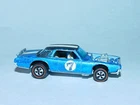 1969 MATTEL HOT WHEELS REDLINE TNT-BIRD BLUE CREAM WHITE INTERIOR