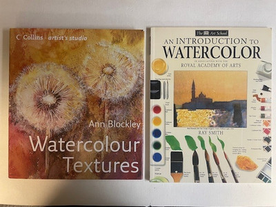 Watercolour Textures, by Blockley, Ann & Intro to Water color (RoyalAcademyArts)