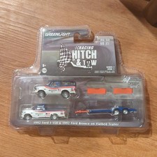 Greenlight B.F. Goodrich Ford Bronco & F150 Trailer Combo 1:64 w/Rubber Tires
