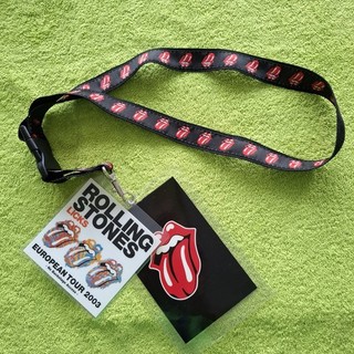 ROLLING STONES Schlüsselband Licks EUROPEAN Tour 2003 Downsview Park 30. Juli❗️