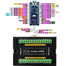 DIN35 C45 DIN Rail Expansion Board 3.96MM Mount Screw Terminal Block Adapter