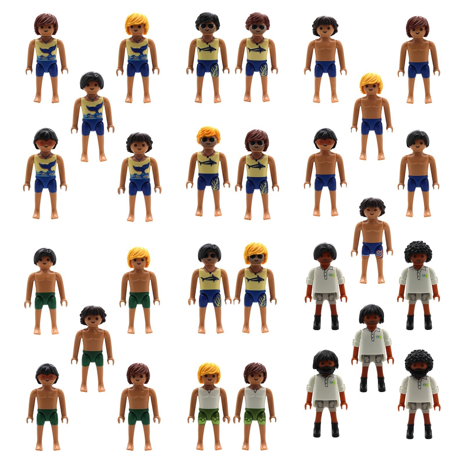 Playmobil Figura Hombre Beachboy Surfista Playa Piscina City Life Ocio