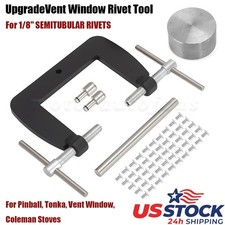Vent Window Riveter Tool Kit For 1/8 SEMITUBU...