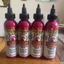LOT of 4 Unicorn Spit Gel Stain Concentrated Paint  4 Oz Bottles Pixie Punk Pink