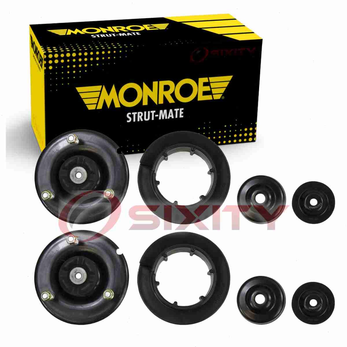 2 pc Monroe Strut-Mate Front Suspension Strut Mounts for 2015-2019 GMC Yukon ud