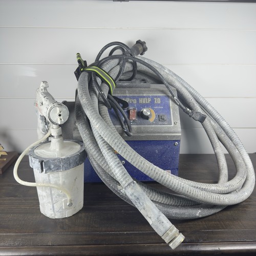 Graco FinishPro HVLP 7.0 Paint Sprayer Blue Silver