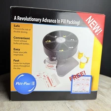 Personal Pill Packager By Pill PAC Model 7700 In Box 7 Day Pill Organizer System