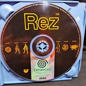 Rez -Sega Dreamcast * VGC COMPLETE * UK PAL Release 