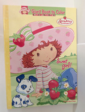DIC Strawberry Shortcake Coloring Book With Activity New