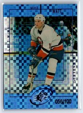 1999-00 SPx Radiance #90 Mike Watt Islanders /100
