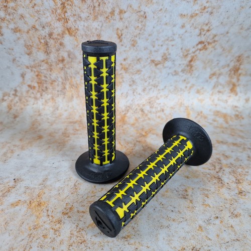 A'ME Dual Old School BMX Grips Made in USA Loads of colours Burner Mongoose GT - Picture 22 of 34