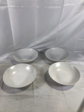 Fable The Pasta Bowls Speckled White Set of 4 