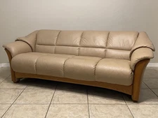 Ekornes Stressless Oslo Leather Sofa Norway Luxury Living Room Furniture Modern