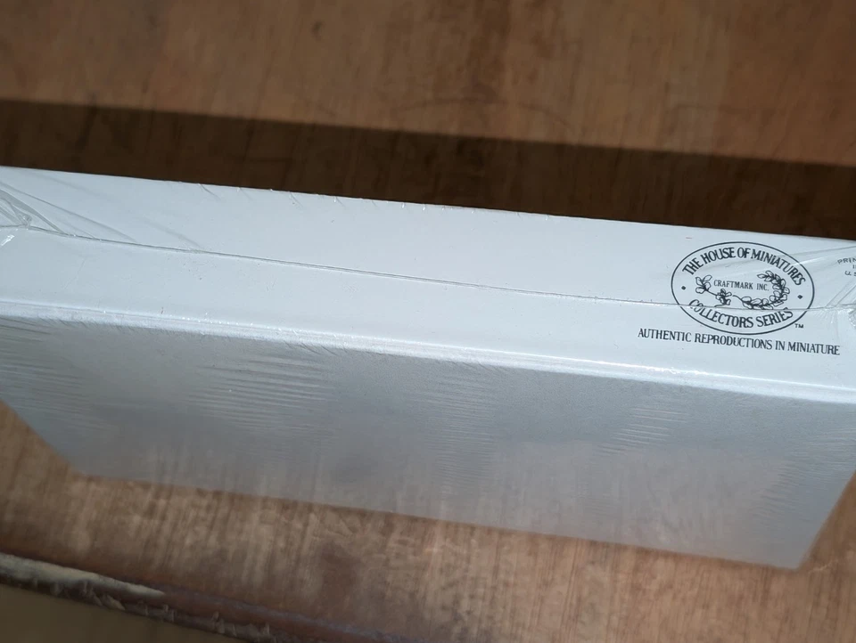 The House of Miniatures Kit 40045 Chippendale Dining Table Dollhouse Sealed - Image 2 of 3