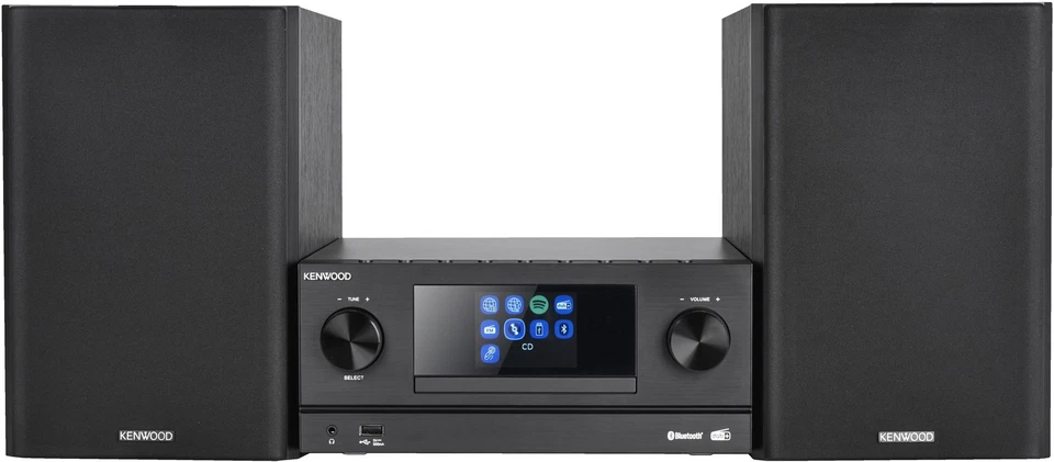 KENWOOD M-9000S-B Smart Micro Hi-Fi System (Schwarz)