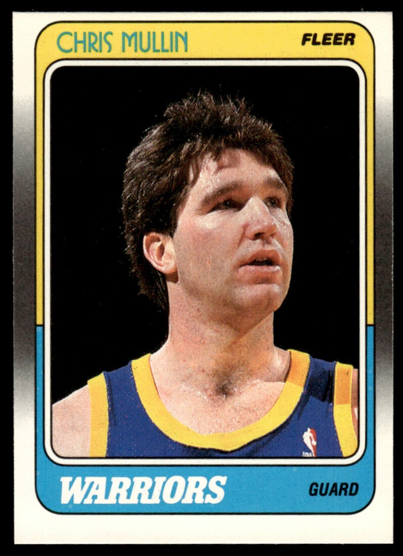 CHRIS MULLIN 1988-89 FLEER #48