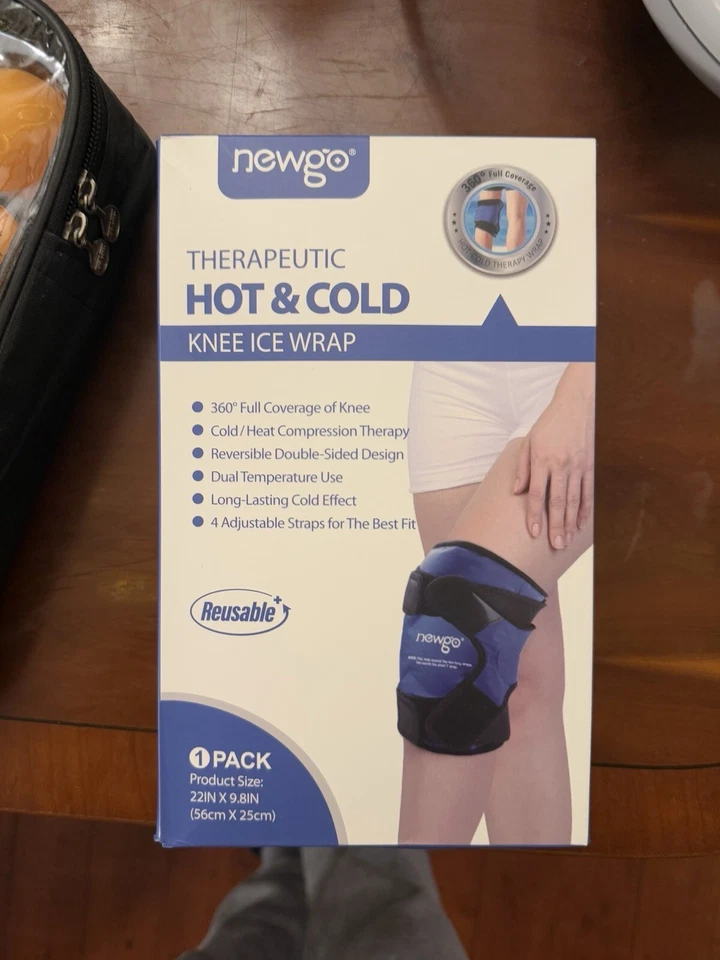 Newgo Theraputic Hot And Cold Knee Wrap
