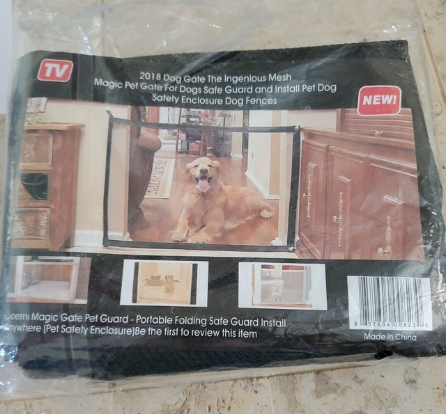 portable pet gate mesh