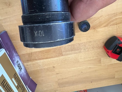 10x,20x 10x21 Tool Makers Lupe Objective - Picture 2 of 4