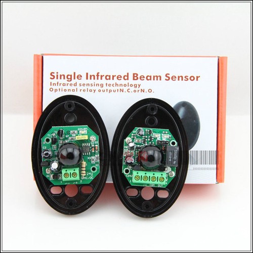 Paquete E8 400MM Abridor de Puerta Automático con Teclado, Botón de Salida de Viga IR de Seguridad - Imagen 9 de 9