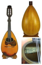 Japan Suzuki M30 Bowlback Solid Spruce top Maple Mandolin OJMN219