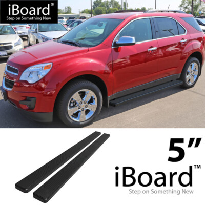 APS Running Board Step 5in Black Fit Chevy Equinox GMC Terrain 10-17