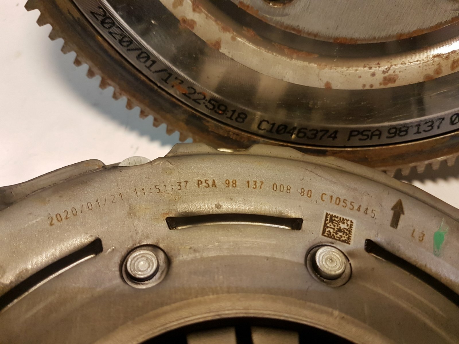 2020 Peugeot Citroen Opel Grandland X HN05 1.2T CLUTCH FLYWHEEL SET OEM