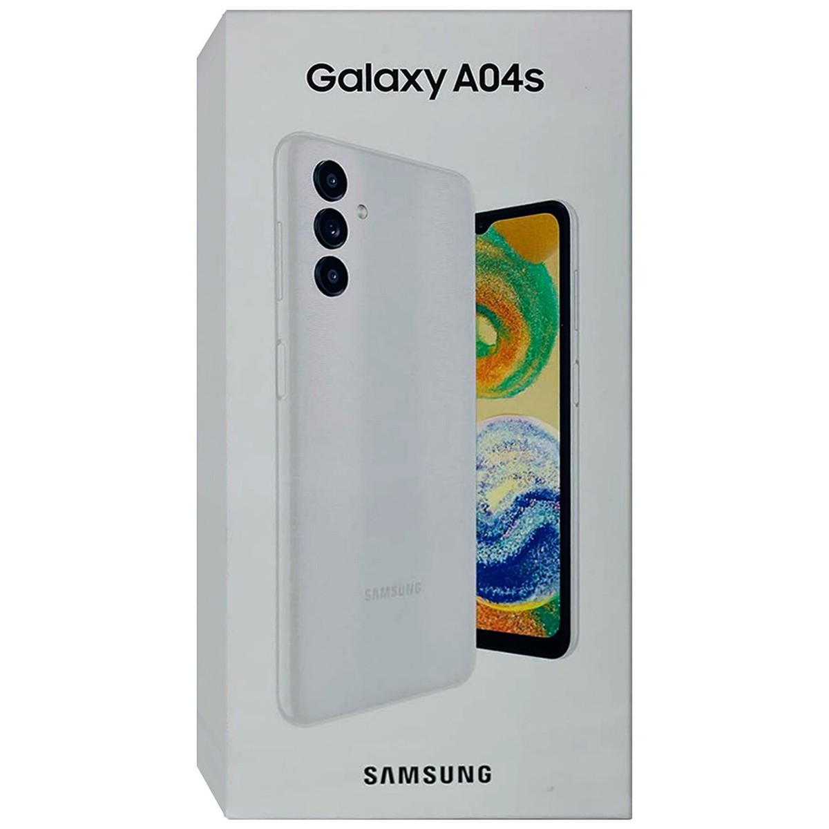 Samsung Galaxy スマートフォン 本体 ホワイト Samsung Galaxy A04S 4G/LTE White 32GB + 3GB Dual-SIM Unlocked GSM