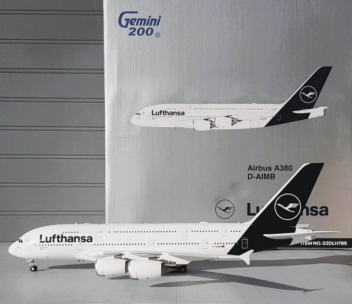 航空機・ヘリコプター Lufthansa Airbus A380-800 D-AIMB 1/200 Gemini Jets G2DLH785 Lufthansa A380-800 D-AIMB Diecast 1/200